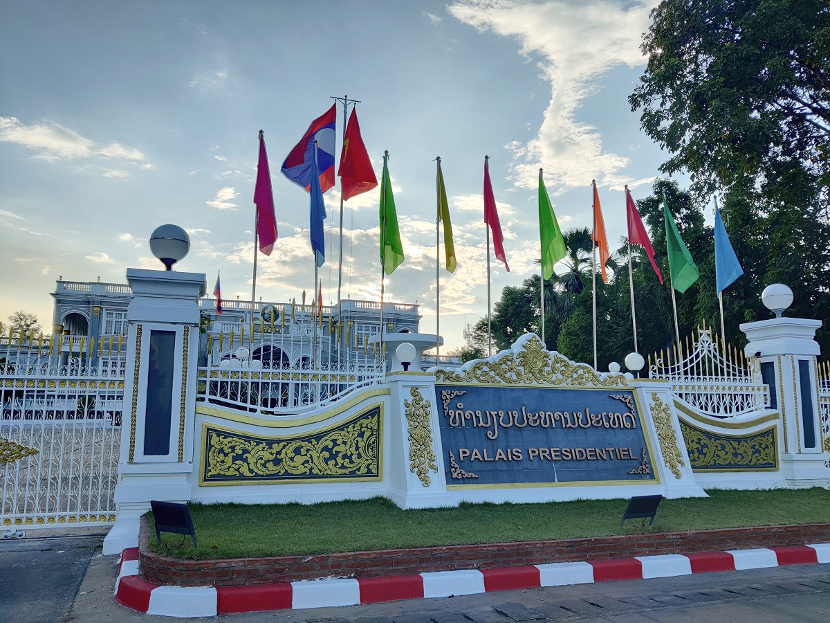 President Palace, Vientiane, Laos